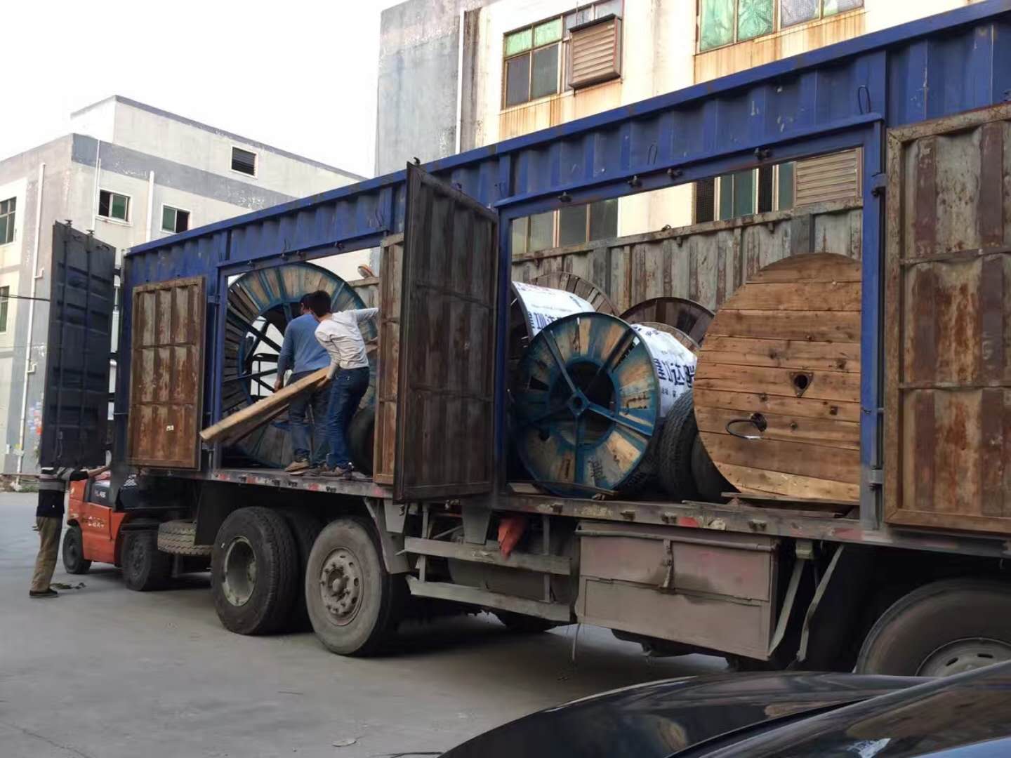 建圳達電纜打包出貨圖 建圳達電纜打包出貨圖