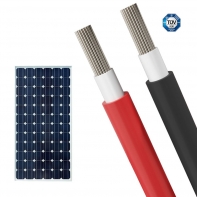 德國TUV認證光伏線，單芯光伏線，雙芯光伏線，4mm6mm10mm