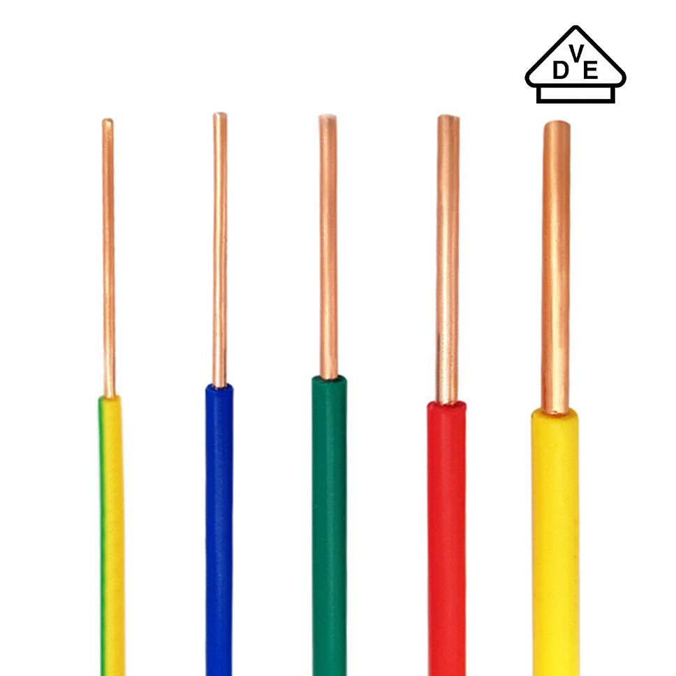 建圳達(dá)歐盟VDE認(rèn)證H07V-U電線，Bv電線