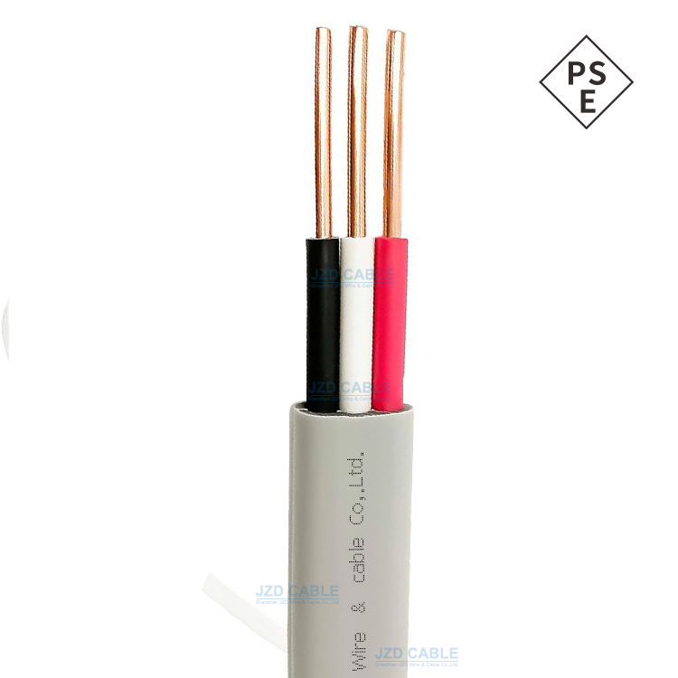 建圳達日本 VVF系列扁平電力電纜，住宅及建筑物屋內配電用電線