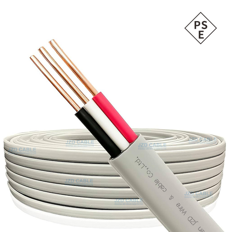 建圳達日本 VVF系列扁平電力電纜，住宅及建筑物屋內配電用電線