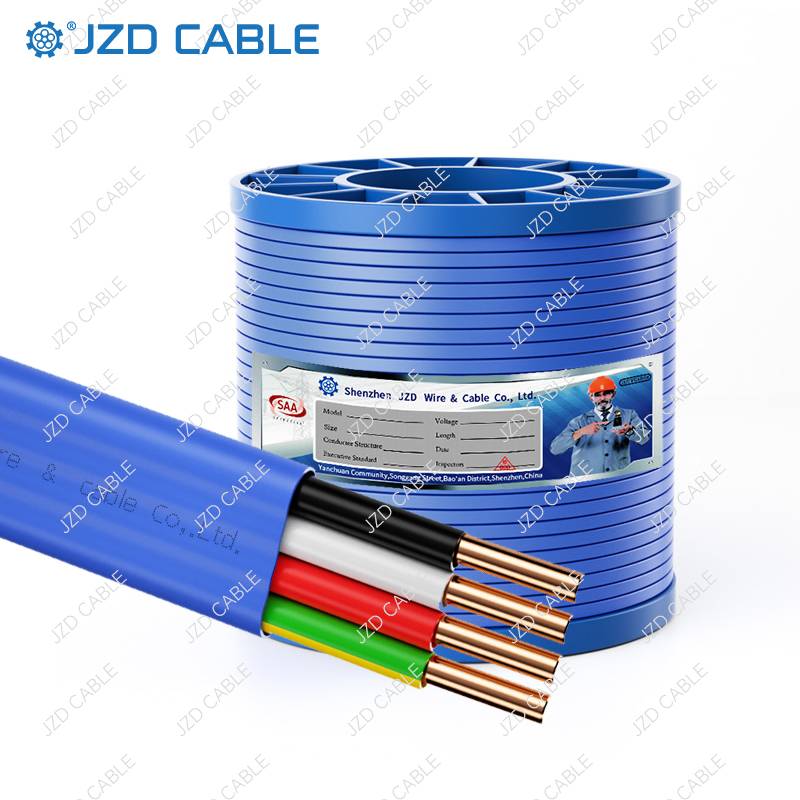 SAA認(rèn)證藍(lán)色四芯TPS活動(dòng)房屋專(zhuān)用電纜 配電柜控制工業(yè)用線